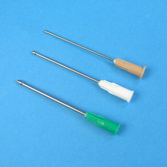 Produktbild - VF000184029 - Sugkanyl för öron metall med luer-lock olivtipp 2,0x60mm