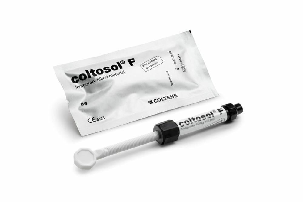 Produktbild - VF000121017 - Temporärt fyllningscement enkomponents utan eugenol i spruta 5x8g