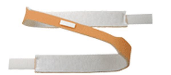 Produktbild - 60636 - Nackband för trakealkanyl vadderat med kardborre vuxen strl XL längd 59cm