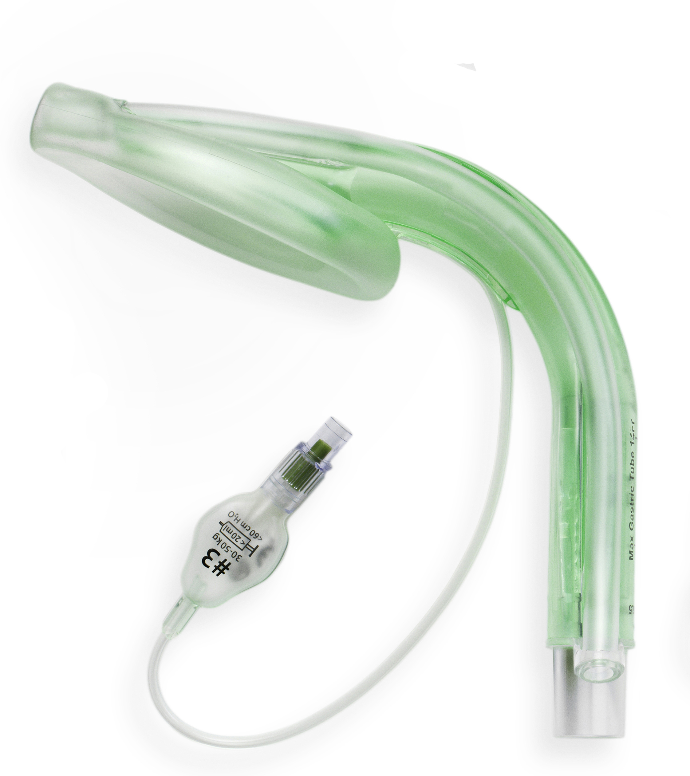 Produktbild - VF000185233 - Larynxmask med kuff böjd och sugkanal intuberbar nr 3