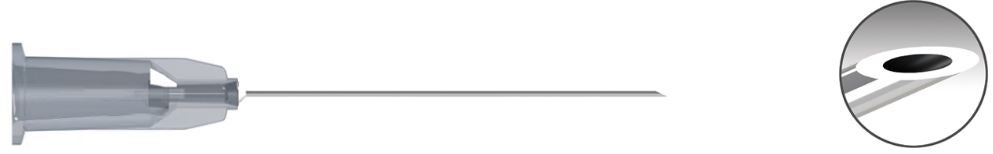 Produktbild - VF000108698 - Peribulbärnål engångs 27Gx1 1/4" 10-pack
