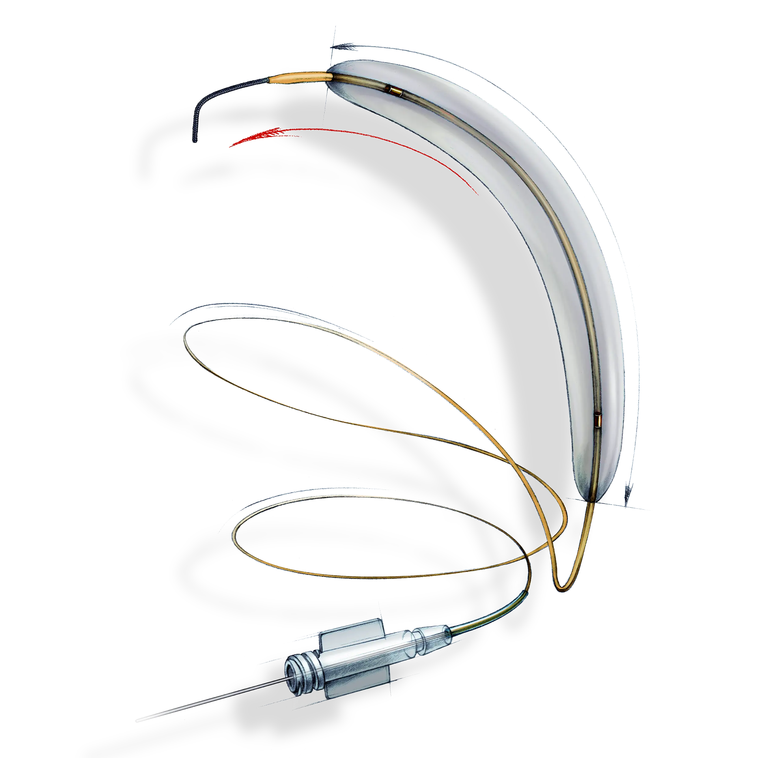Produktbild - VF000165128 - Ballongkateter Copernic RC venous remodeling intrakraniell enkel lumen DMSO-kompatibel 0.014" 8x80mm 160