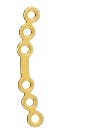 Produktbild - VF7009491 - Platta böjd för periorbital stabilisering 6 hål midja 0,6mm