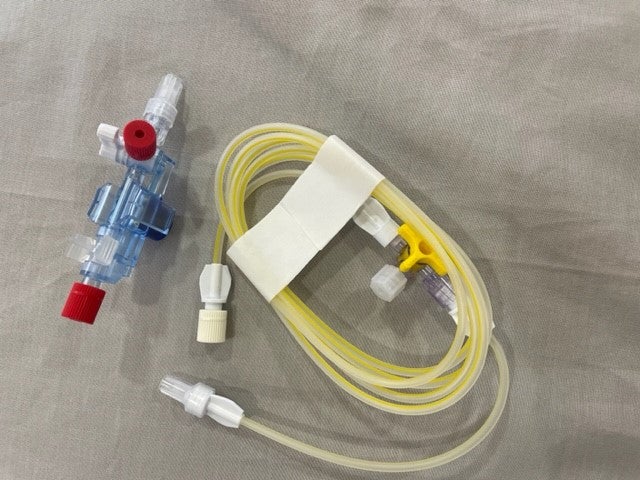 Produktbild - VF000146704 - Kompletteringsset till tryckmätningsset 1-linje utan aggregat gul 150cm