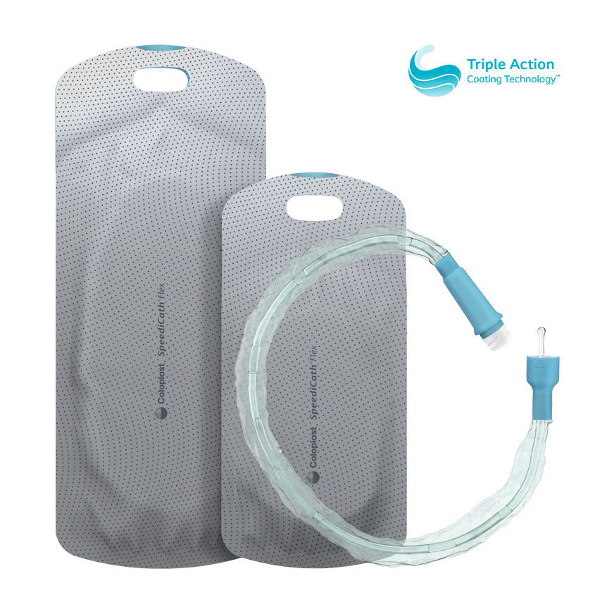 Produktbild - VF000177474 - Tappningskateter olivtip hyrofil i vätska fickformat Ch 16 44 cm