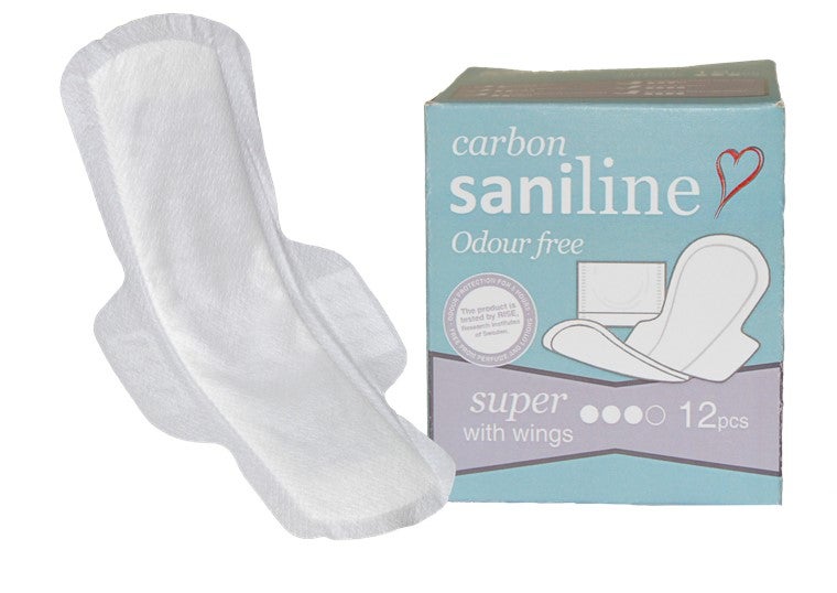 Produktbild - VF000177410 - Inkontinensskydd för avföring med vingar absorberande 38ml vuxen 14 5x25 8cm