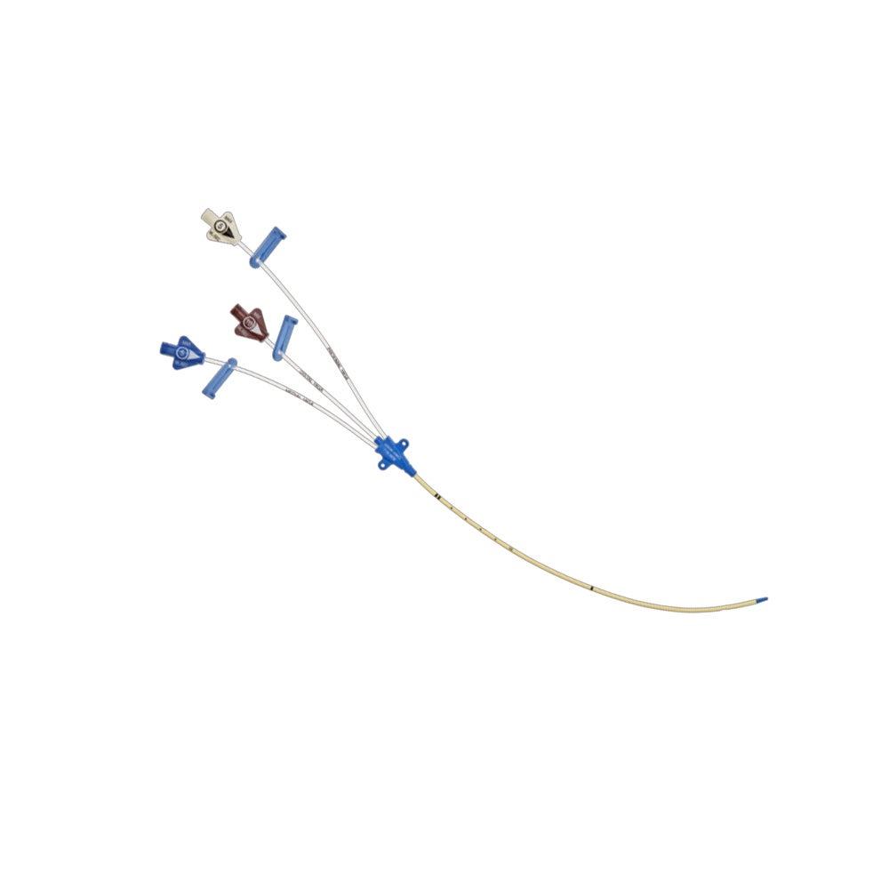 Produktbild - VF000175665 - CVK-set 3-lumen för högtryck med avstängningsbricka och klämma 7Fr 20cm 10-pack