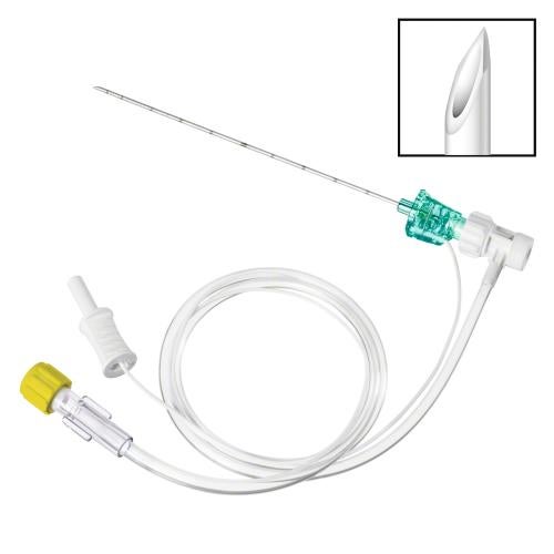 Produktbild - VF000185714 - Plexusset NRFit med kanyl för nervstimulering och ultraljudsmarkering 19-20G 100mm och kateter 50-100mm 10-pack