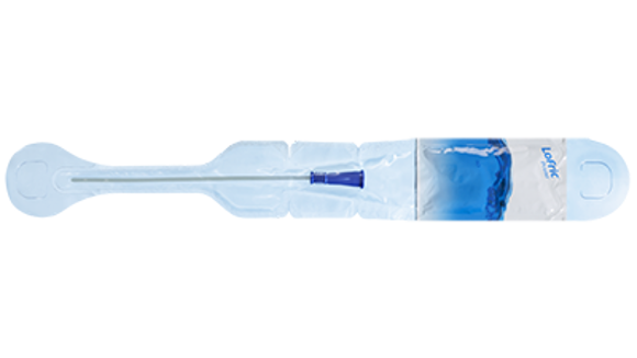 Produktbild - VF000177537 - Tappningskateter Nelaton hydrofil plast med vätska CH08 15cm