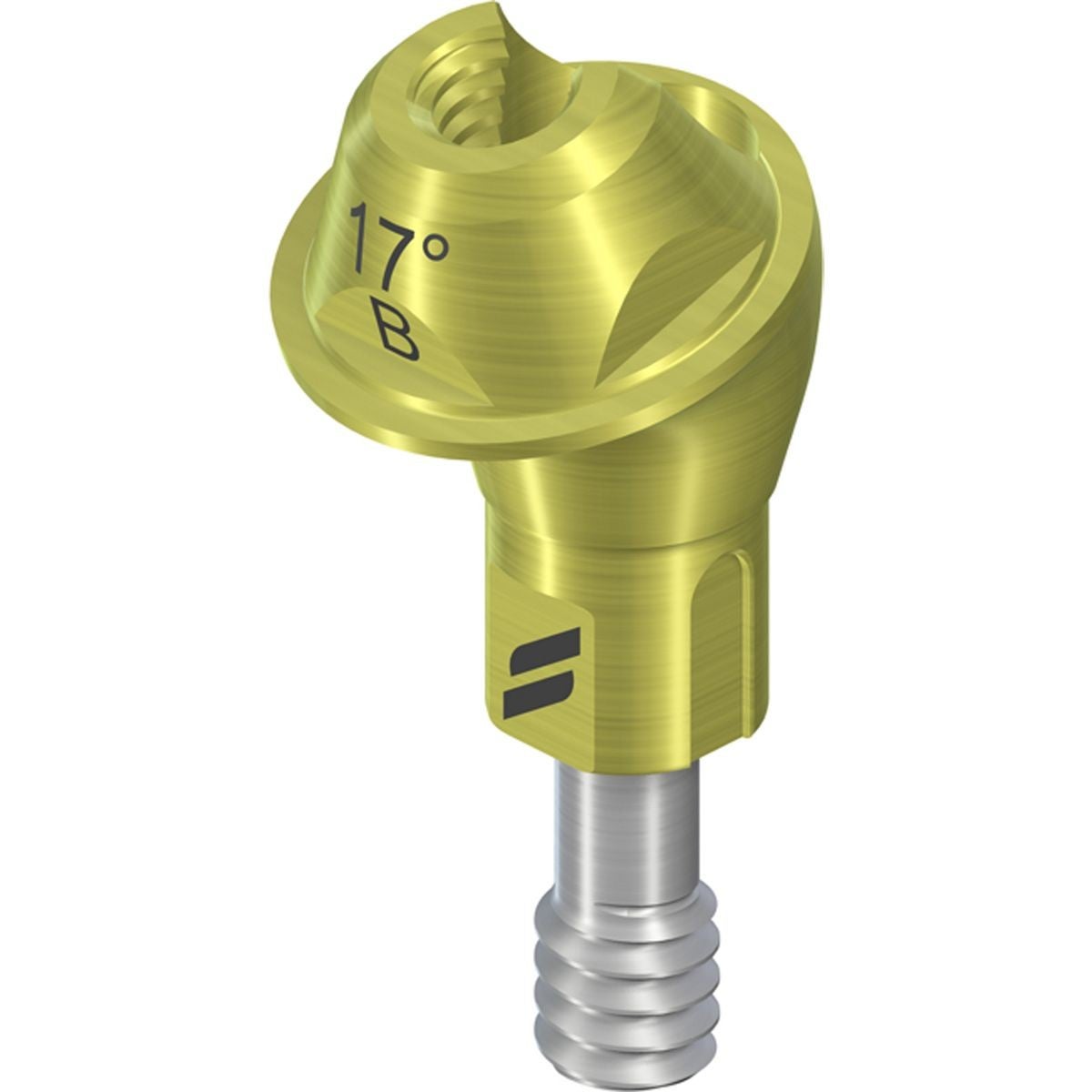 Produktbild - VF000179033 - Skruvretinerad distans NC steril 4,6mm gingivahöjd 2,5mm typ B 17°