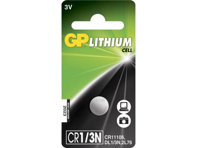 Produktbild - 61204 - Batteri Litium 3V CR11108 / CR1/3N