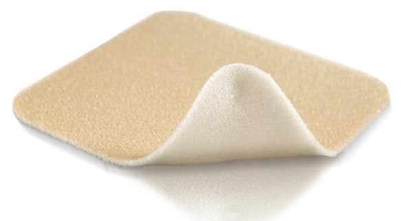 Produktbild - 53858 - Polyuretanförband tunt med silikonbeläggning 15x15cm