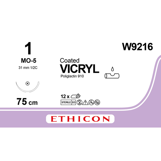 Produktbild - VF000148883 - VICRYL 1 MO-5 75CM VIOLET