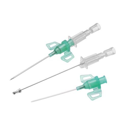 Produktbild - VF000132330 - Infusionskanyl utan port med stickskydd grön 300PSI 18G 1,3x45mm
