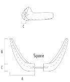 Produktbild - VF000119326 - RZ EXT SQUARE CHIN