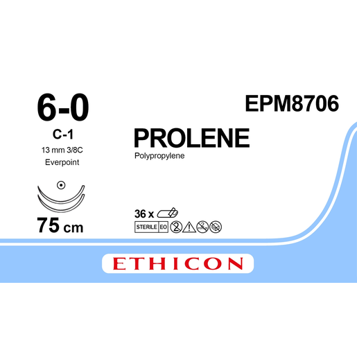 Produktbild - VF000149217 - PROLENE 6-0 2XC-1 EP 4X75CM