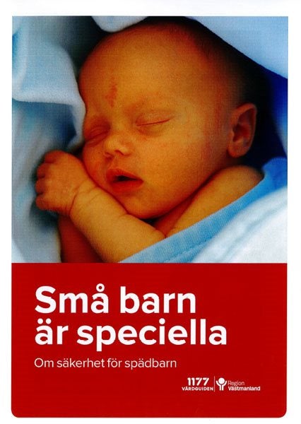 Produktbild - 56592 - Broschyr Små barn är speciella Region Västmanland