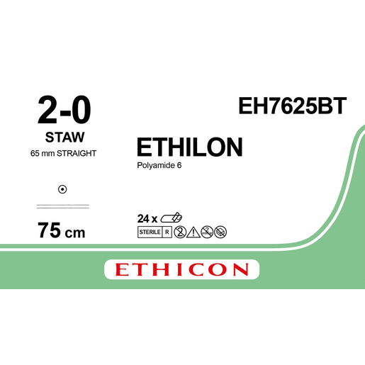 Produktbild - VF000149932 - ETHILON 2-0 2XSTAW 75CM BLACK