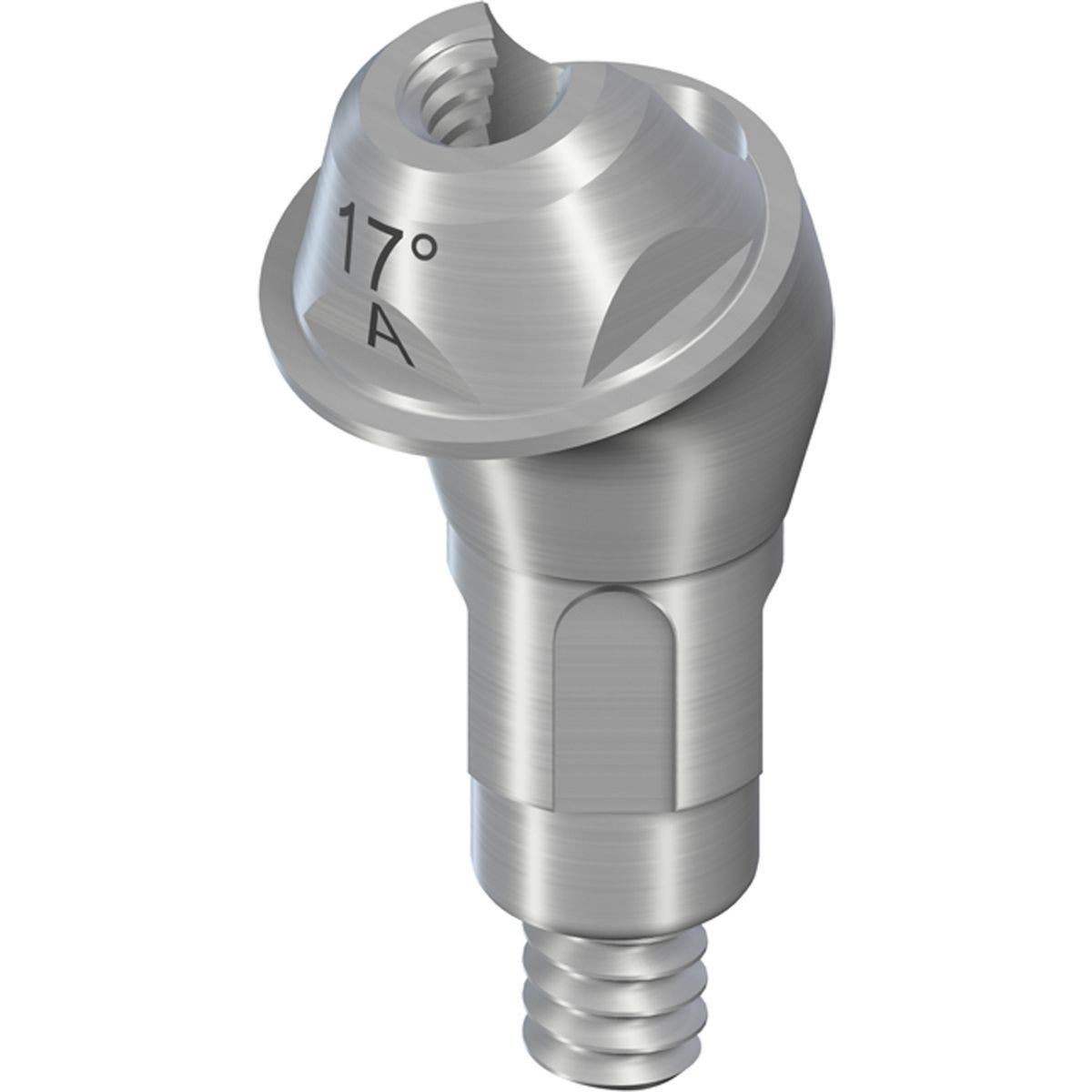 Produktbild - VF000179046 - Skruvretinerad distans RC steril 4,6mm gingivahöjd 2,5mm typ A 17°