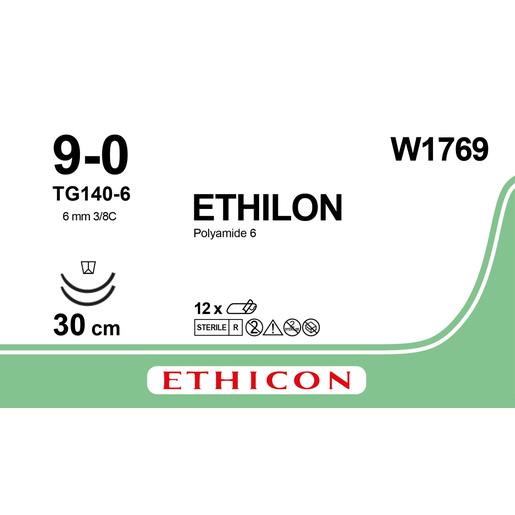 Produktbild - VF000149925 - ETHILON 9-0 2XTG140-6 30CM