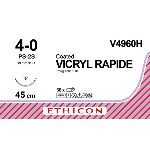 Produktbild - VF000148232 - VICRYL RAPIDE 4-0 PS-2S 45CM