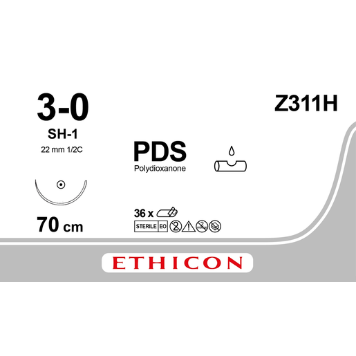 Produktbild - VF000149565 - PDS II 3-0 SH-1 70CM