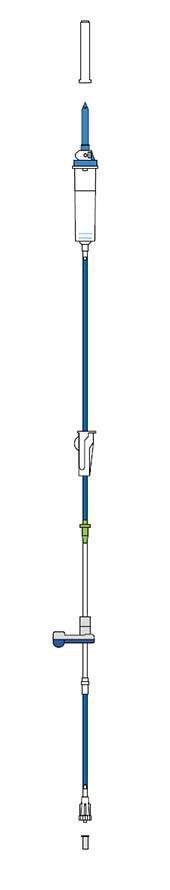 Produktbild - VF000178055 - Infusionsaggregat med Airblock PVC-fri till volympump Agilia