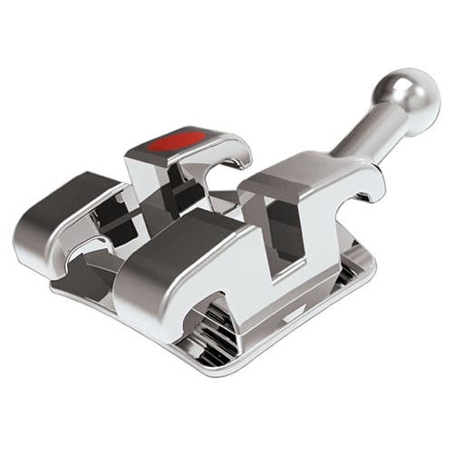 Produktbild - VF000139086 - Bracketsset MBT rostfritt stål för över- och underkäke 0.022 5x5 med krokar på 3 4 och 5