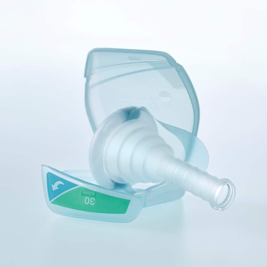 Produktbild - VF000177488 - Urindroppsamlare självhäftande kort med dubbelstrip diam 25 mm, omkr 80 mm