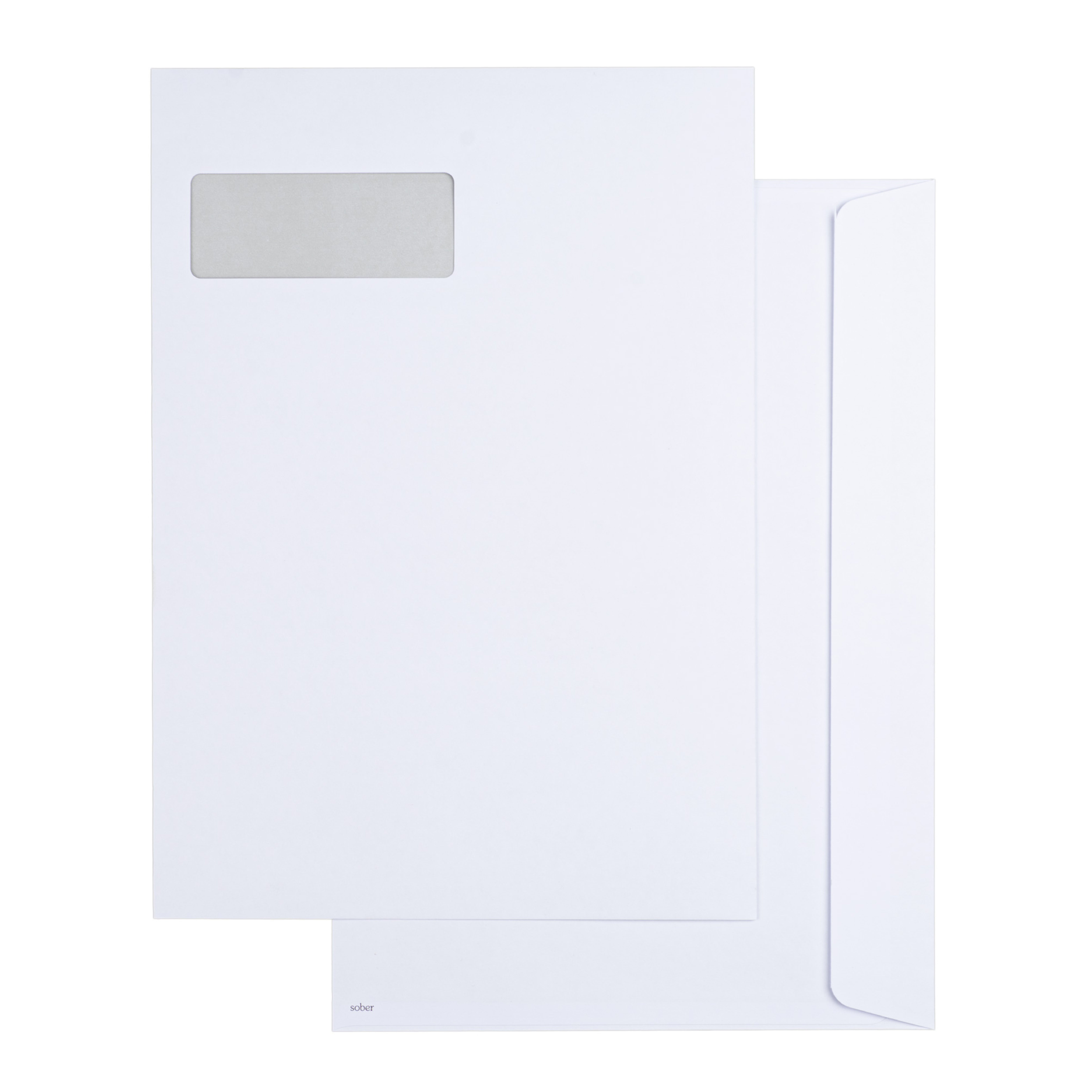 Produktbild - VF000185542 - Kuvert vitt självhäftande med remsa C4V2 100g 500