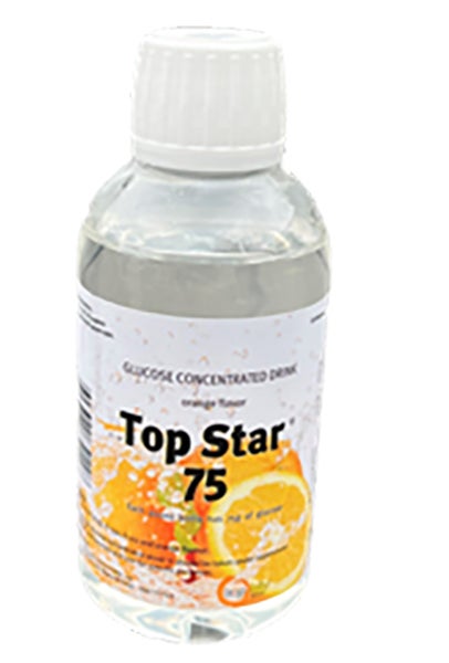 Produktbild - 65017 - Glukosbelastningsdryck med natriumbensoat E211 och apelsinsmak 200ml