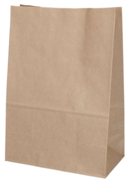 Produktbild - 59851 - Papperspåse brun 3kg 180x110x270mm