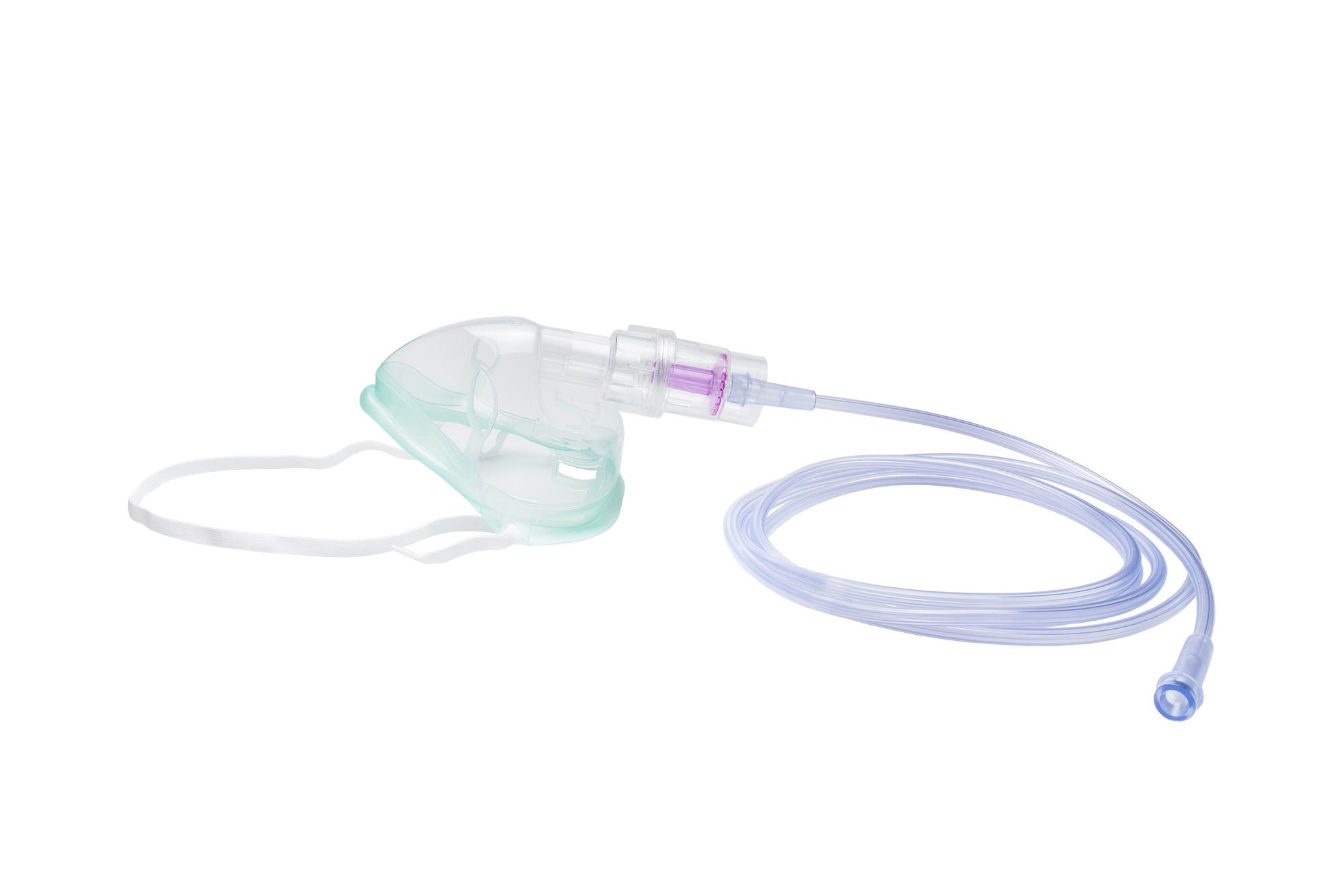 Produktbild - VF7002356 - Nebuliseringsset rak med nebulisator vuxen mask och slang 2,1m