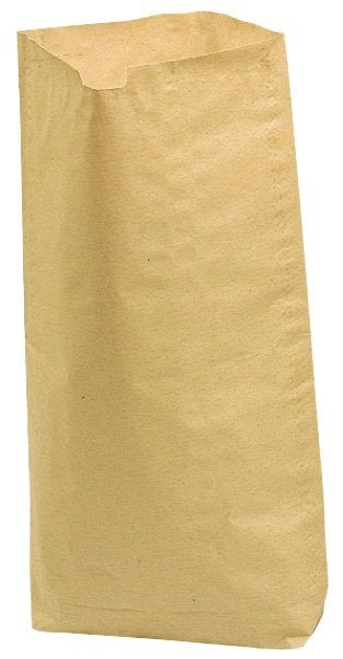 Produktbild - 46865 - Sopsäck papper 2-lager brun 240L 870x1200x350mm