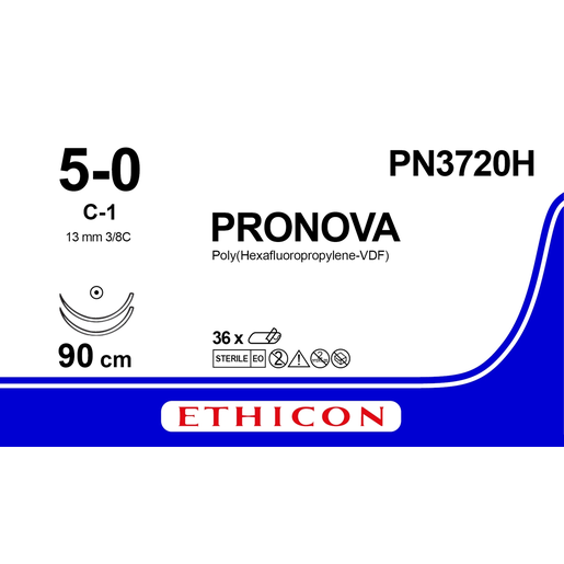Produktbild - VF000149965 - PRONOVA 5-0 2XC-1 90CM BLUE