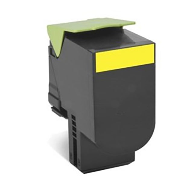 Produktbild 1 - 64494 - Toner till Lexmark 702HY skrivare 3000 sidor CS310 CS410 CS510 gul