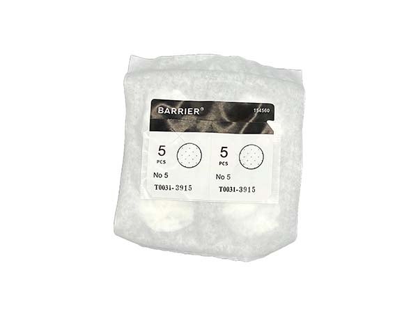 Produktbild - 65238 - Operationstork nonwoven med röntgentråd nr 5 40mm 5-pack