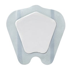 Produktbild - VF7005409 - Polyuretanskumförband sacrum  25X25cm med silikonbeläggning och häftkant