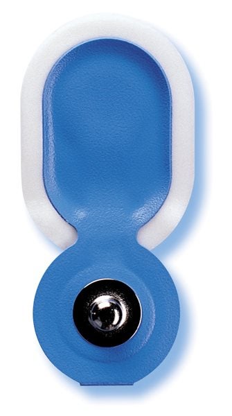 Produktbild - 43412 - EKG-elektrod för korttid barn foam med våt gel 22x30mm löspackad