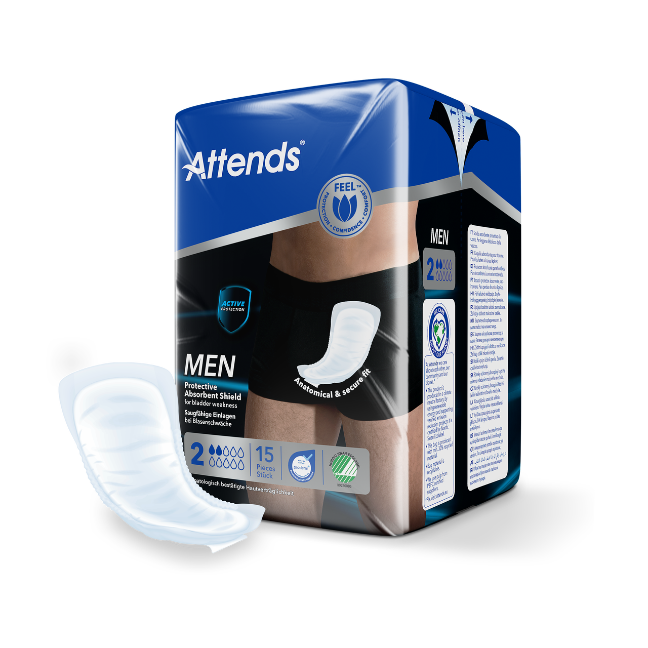 Produktbild - VF000177383 - Droppskydd för penis absorberande 90ml