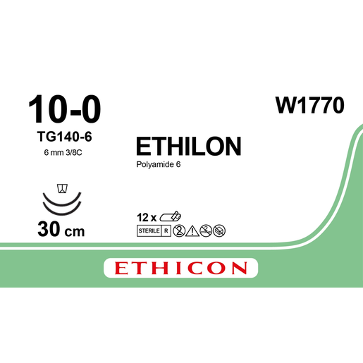 Produktbild - VF000149926 - ETHILON 10-0 2XTG140-6 30CM
