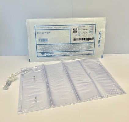 Produktbild - VF000177982 - Uppsamlings- och primingpåse luer-lock med klämma 2L