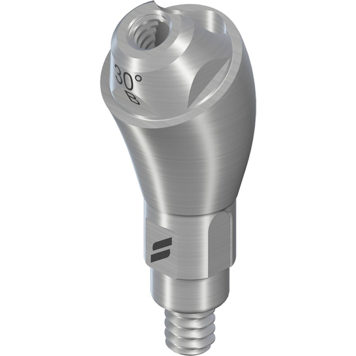 Produktbild - VF000179057 - Skruvretinerad distans RC steril 4,6mm gingivahöjd 4,5mm typ B 30°