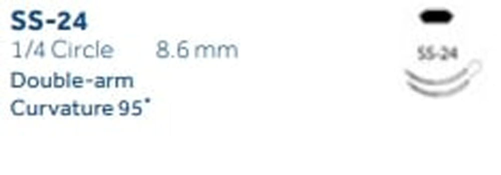 Produktbild - VF000150994 - SOFSILK™ 6-0 BLACK 45CM SS-24DA X12