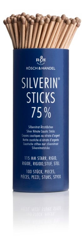 Produktbild - 61344 - Silvernitratstickor, stela, 11,5cm, 75% 100st/fp