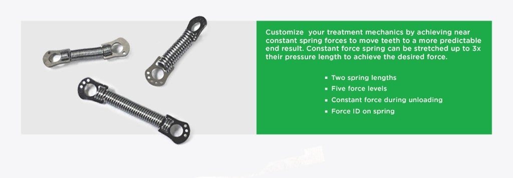 Produktbild - VF000140045 - Coil spring NiTi dragande med ögla 9mm XL 5-pack