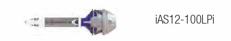 Produktbild - VF000162611 - Insufflationsport med obturator handgrepp bladfri optisk spets 12mm längd 100mm 6-pack