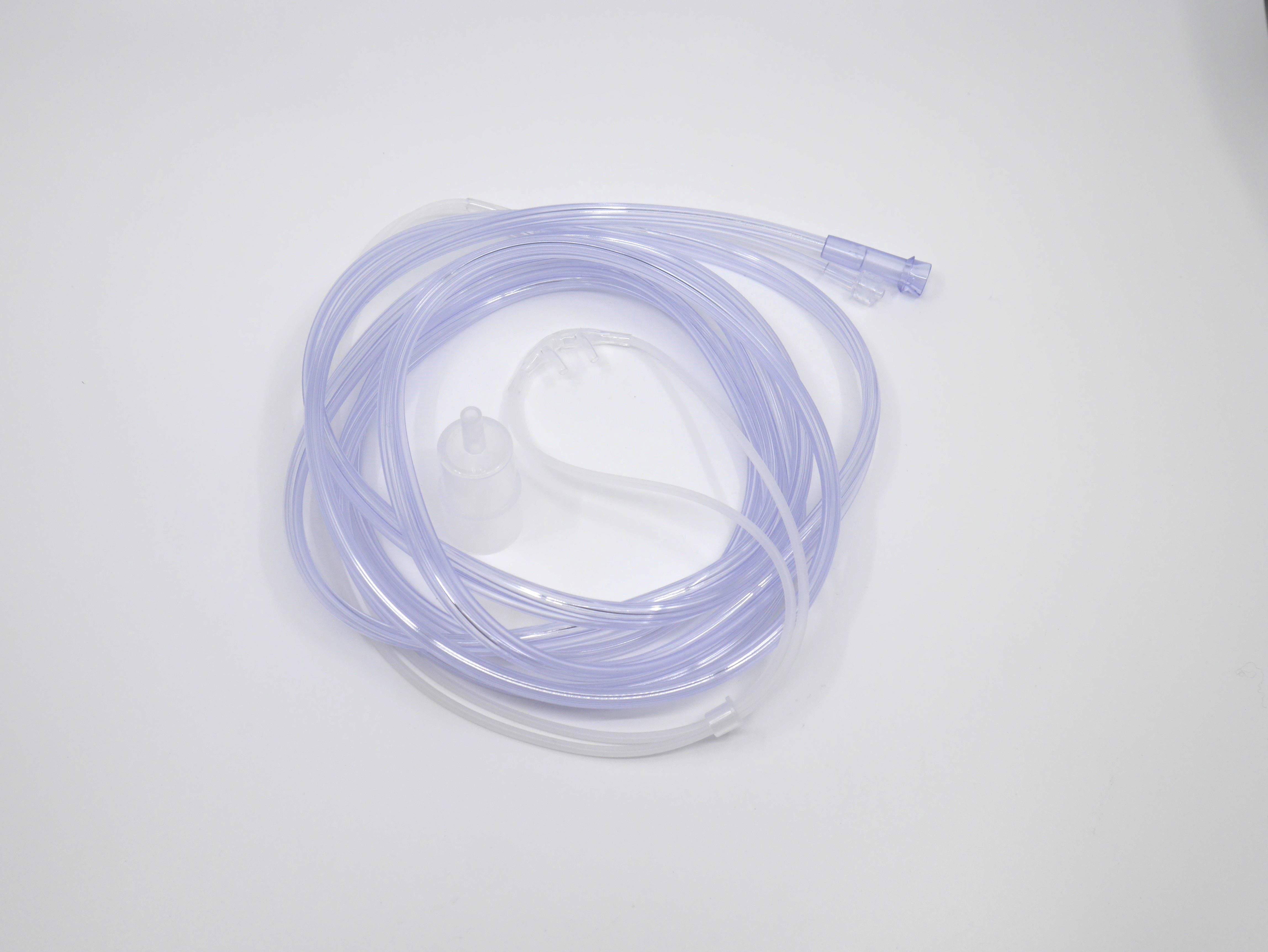 Produktbild - VF7000048 - Syrgasgrimma nasal för CO2-mätning mjuk med vägg luer hona barn, 3m