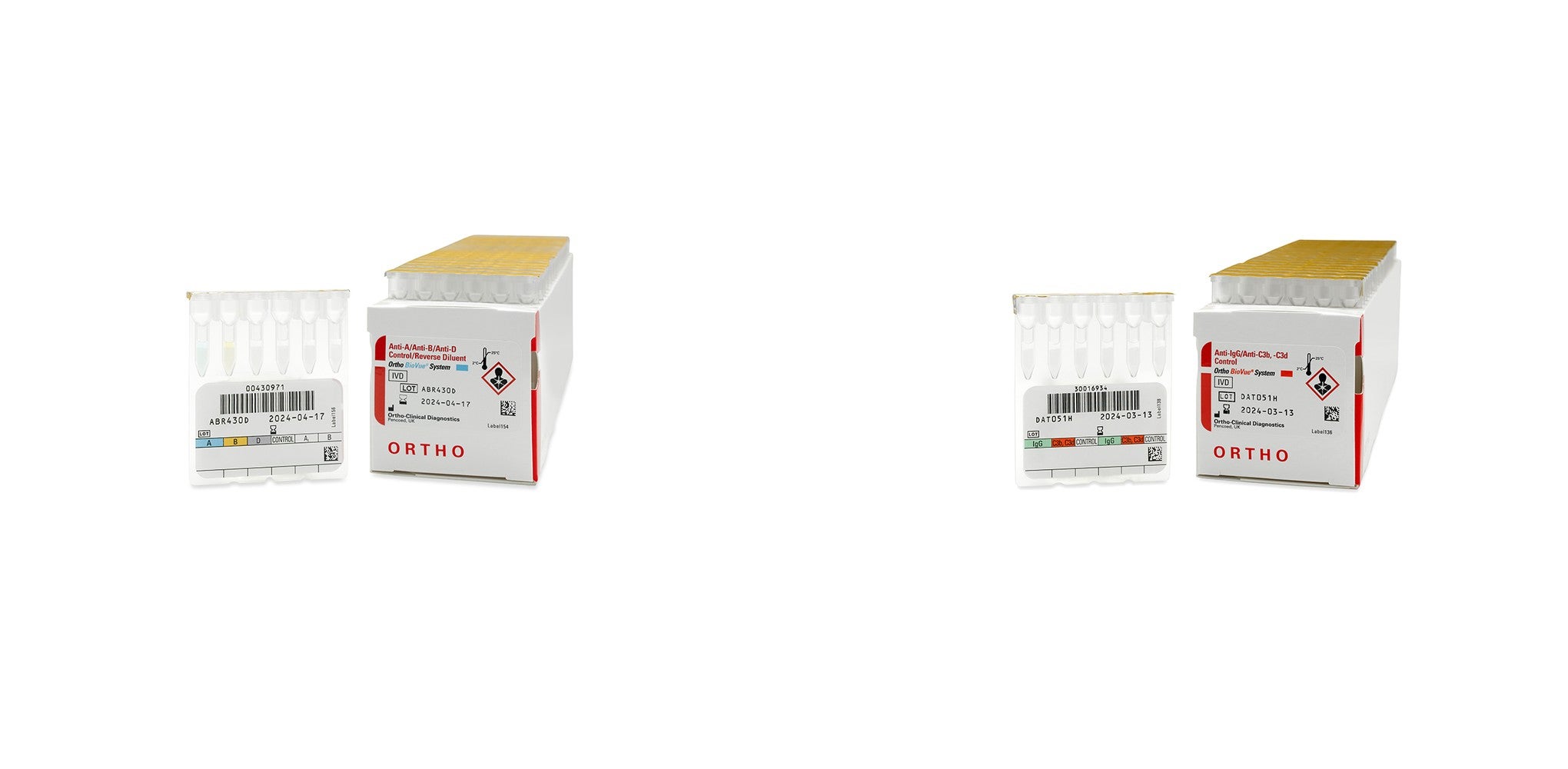 Produktbild - VF000078386 - Blodgruppering  ABO-Rh / Revers / AHG Anti-IgG