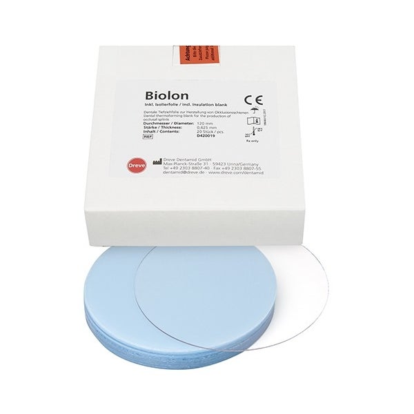 Produktbild - VF000140189 - Termoplastiskt ark för bettskenor 125x1mm